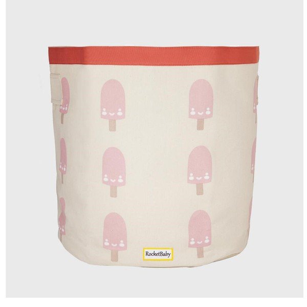 Dječja kutija za pohranu od tkanine Sweetie the Ice Cream - Rocket Baby-image-3