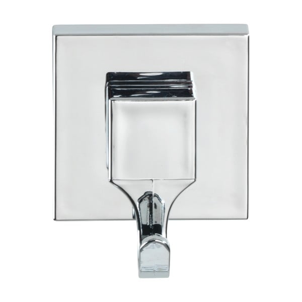 Plastične samoljepljive kuke u setu 2 kom u sjajno srebrnoj boji Genova – Wenko-image-2