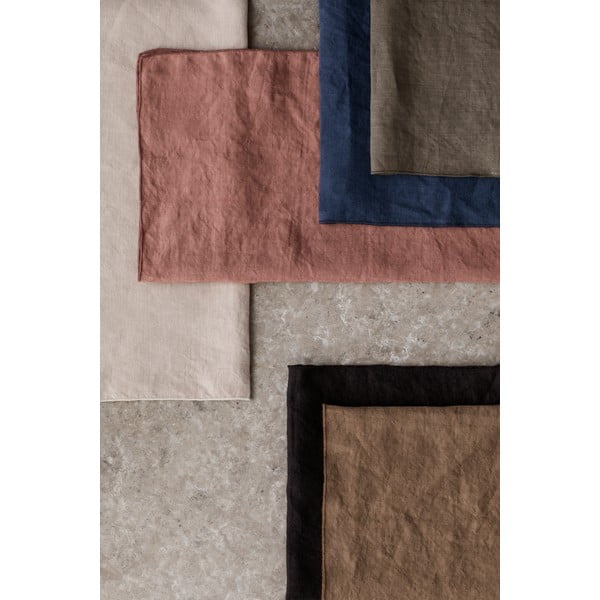 Svjetloplavi laneni ubrus Blomus Lineo, 42 x 42 cm-image-2