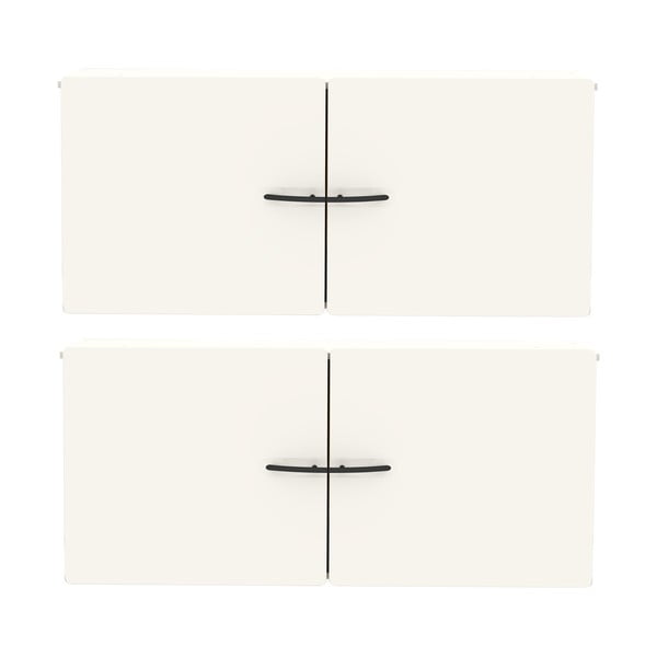 Bijeli modularni sustav polica 2 kom 80x36 cm Dakota - Tenzo-image-1