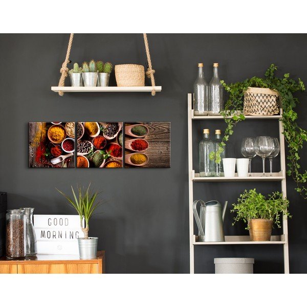 Set od 3 slike Styler Glasspik Set Spices Tres-image-2