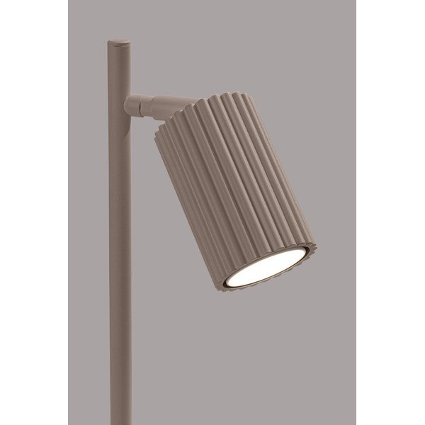 Smeđe-siva metalna stolna lampa (visina 43 cm) Gleam – Sollux-image-3