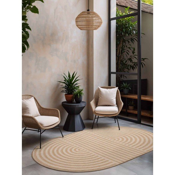 Krem/u prirodnoj boji unutarnji i vanjski tepih 160x230 cm Haringey Woodfield – Ted Baker-image-1