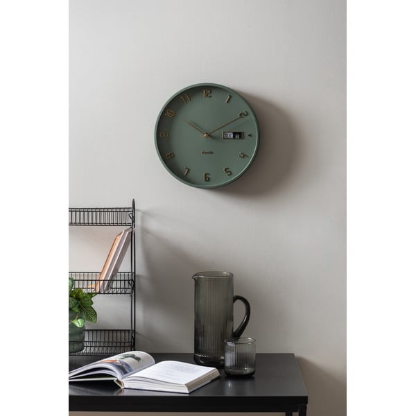 Zidni sat ø 30 cm  Data Flip – Karlsson-image-1