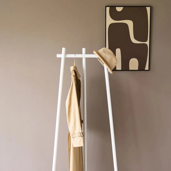 Bijela metalna vješalica 43x153,5 cm Tower Tri-Post – YAMAZAKI-image-4