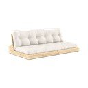Krem sklopiva sofa 196 cm Base – Karup Design