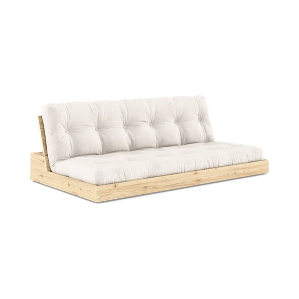 Krem sklopiva sofa 196 cm Base – Karup Design