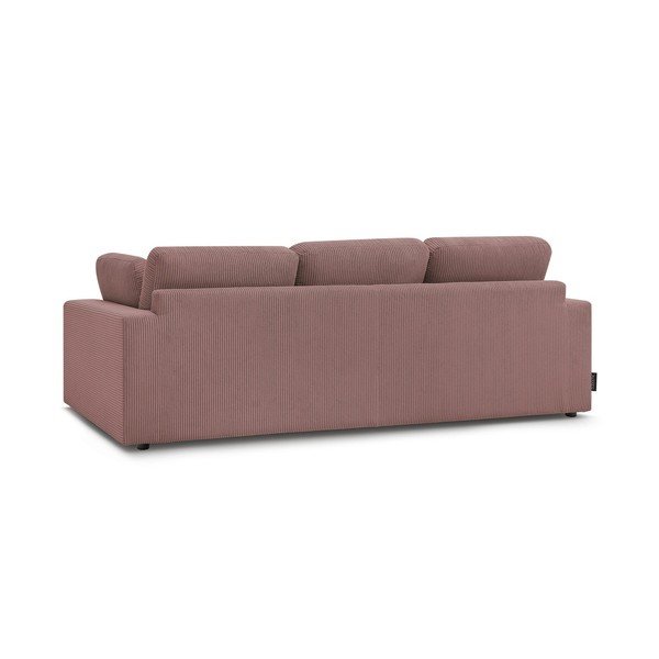Ružičasta sofa od samta 250 cm Belair – Bobochic Paris-image-3