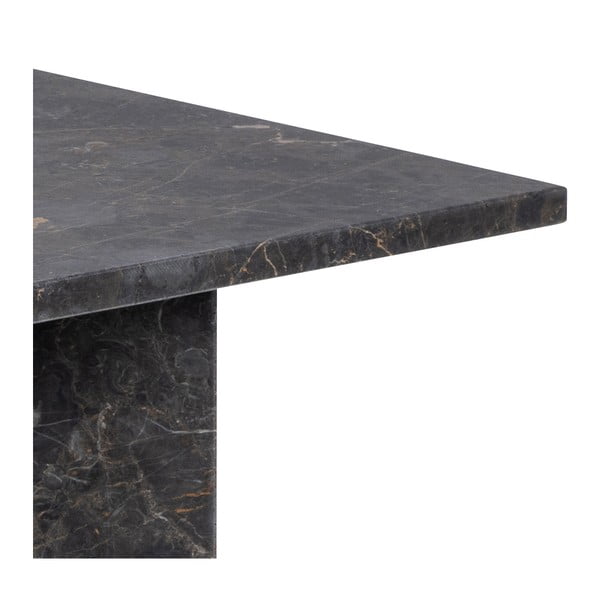 Crni mramorni stolić za kavu 70x140 cm Vega – Actona-image-4