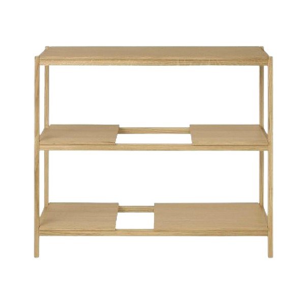 Regal u dekoru hrasta u prirodnoj boji 105x92x40 cm Sukoya – Blomus