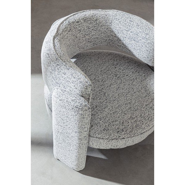 Svijetlo siva fotelja Aisha – Bizzotto-image-1