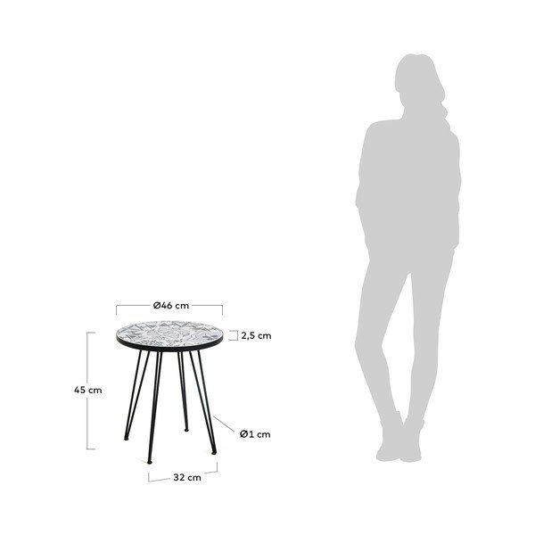 La Forma Oswald pomoćni stolić, ø 46 cm-image-2
