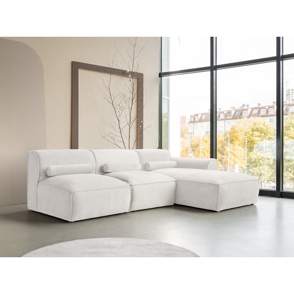 Bijela kutna garnitura (s desnim kutom) Flex Felix – Miuform-image-3