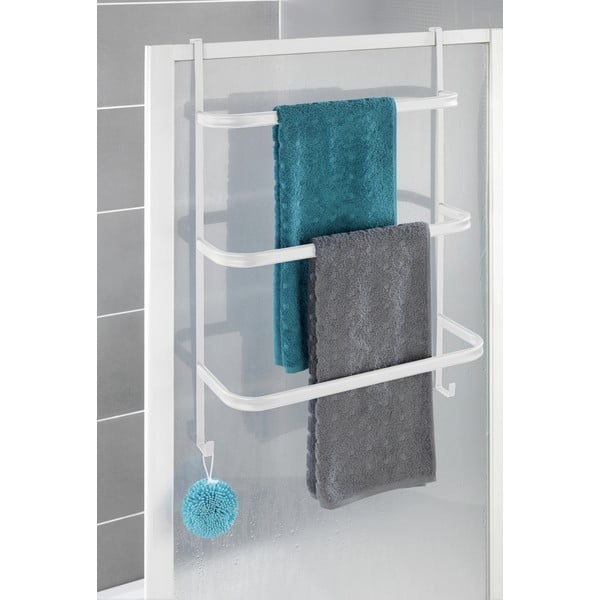 Mat bijeli željezan viseći držač za ručnike Irpinia – Wenko-image-1