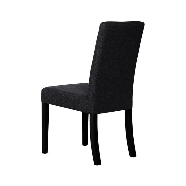 Crna stolica s nogama od crne bukve Ted Lapidus Maison Tonka-image-2