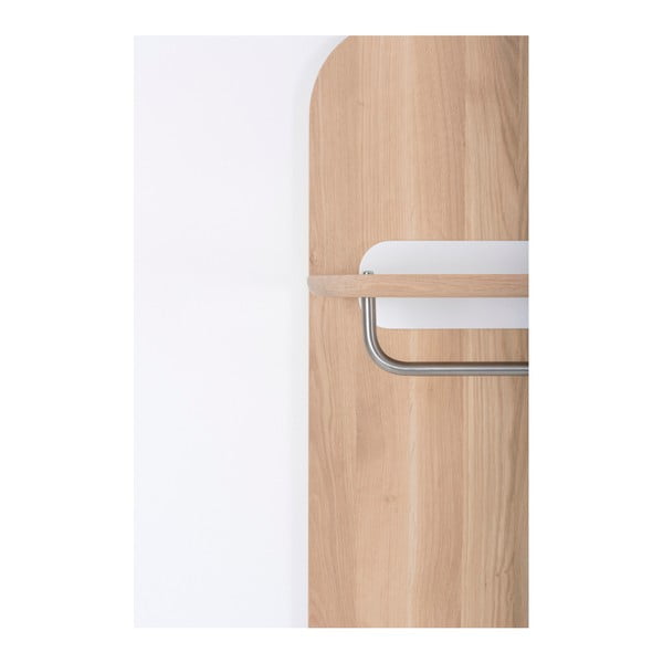 Zidna stalak za kapute od hrastovog drveta drveta Gazzda Ena-image-2