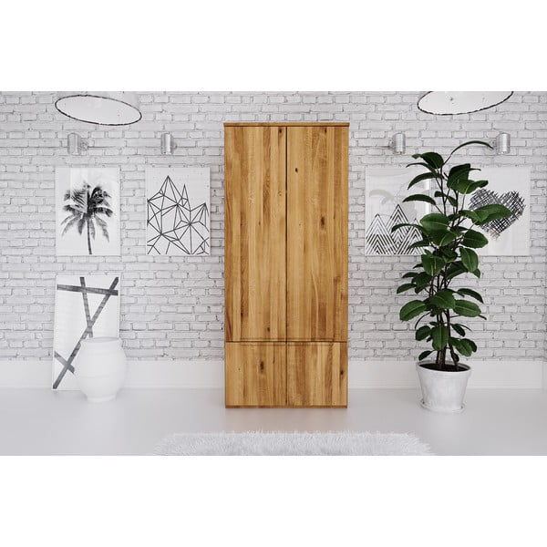 Ormar od hrastovine 90x206 cm Vento 2 - The Beds-image-2