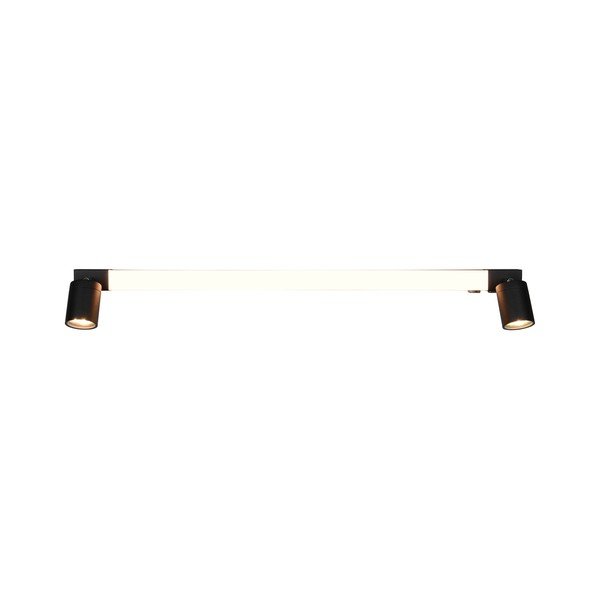 Mat crna LED zidna lampa Enrico – Trio-image-3