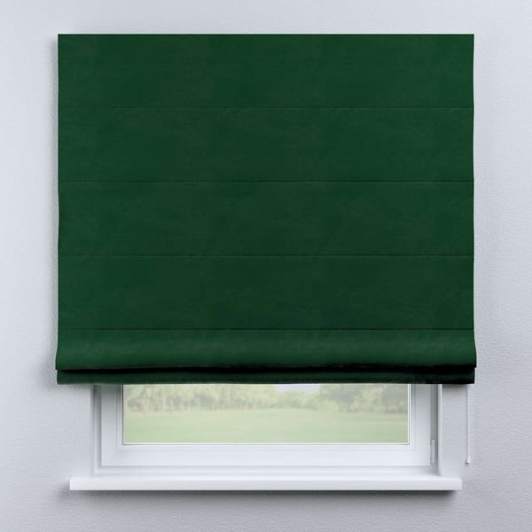 Zeleni rimski zastor 170x160 cm Posh Velvet - Yellow Tipi-image-1