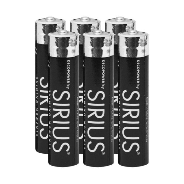Alkalne baterije u setu 6 kom DecoPower – Sirius-image-1