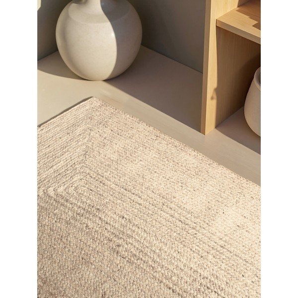 Krem obostrani/ručno rađen juten tepih 200x300 cm Juno – Hanse Home-image-2