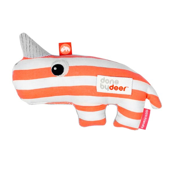 Narančasto-bijela igračka Done by Deer Nozo