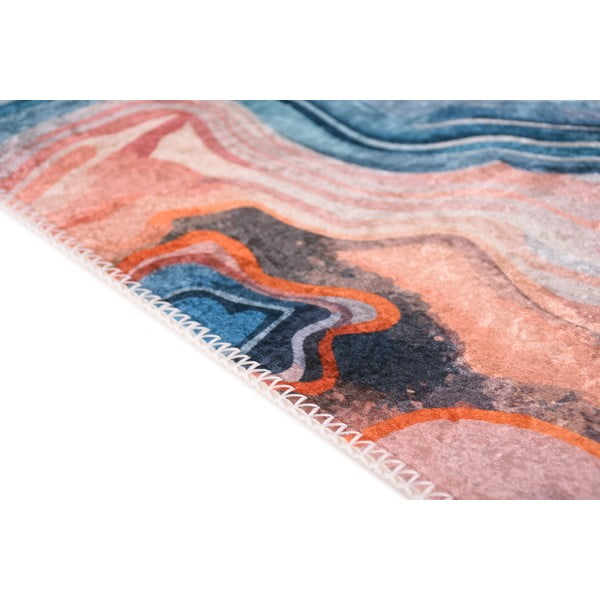 Plavi/ružičasti periv tepih 80x150 cm Colors of Joy – Vitaus-image-2