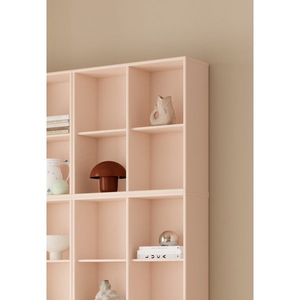 Svijetlo ružičasta viseća biblioteka 140x140x27 cm Mistral – Hammel Furniture-image-1