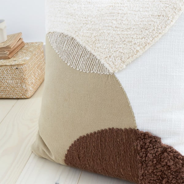 Ukrasni jastuk 45x45 cm Tufted Semi Circles – Pineapple Elephant-image-3