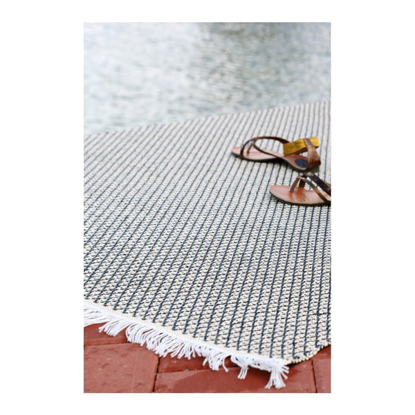 Krem-crni tepih prikladan za eksterijer Narma Diby, 70 x 100 cm-image-3