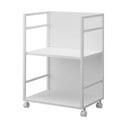 Bijeli metalni regal na kotačima 42x60 cm Tower – YAMAZAKI