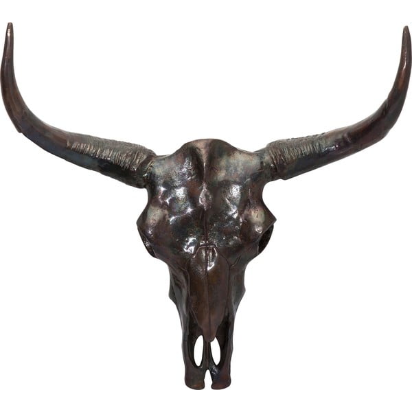 Zidna skulptura glave bika Kare Design Antler Bull