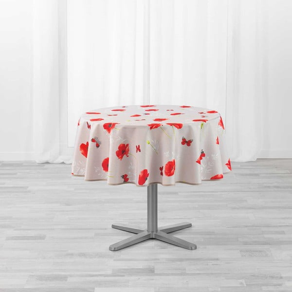 Stolnjak ø 180 cm Sweet poppy – douceur d'intérieur