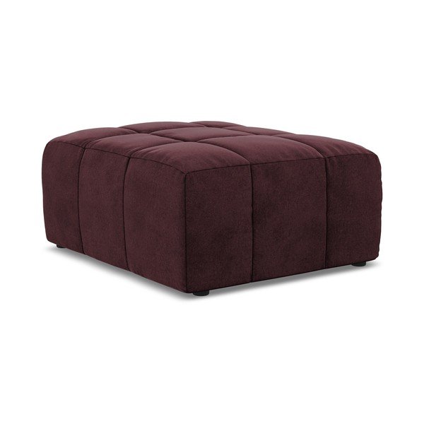 Bordo baršunast tabure Aloha – Makamii-image-3