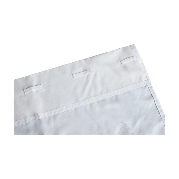 Bijela dječja zavjesa od pamučnog satena 110x250 cm Ice Hockey – Butter Kings-image-2