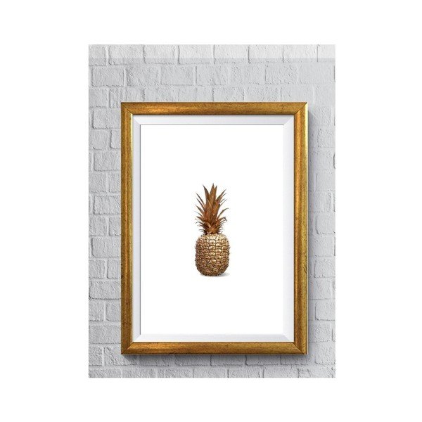 Plakat u okviru Piacenza Art Ananas, 30 x 20 cm