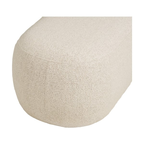 Bež klupa od bouclé tkanine Blossomville – House Nordic-image-4