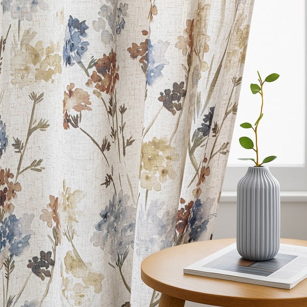 Krem zavjesa 135x250 cm Flosi – Restilo-image-1