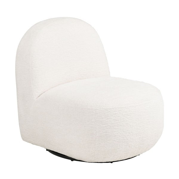 Krem okretna fotelja Milo – House Nordic