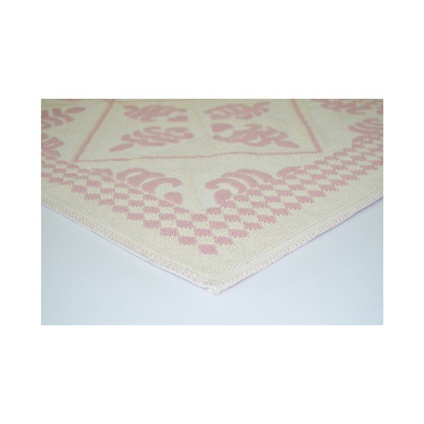 Puderasto ružičasti izdržljivi tepih Vitaus Cillo Powder, 100 x 300 cm-image-2