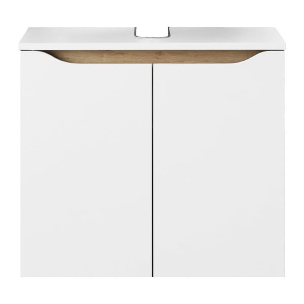 Bijeli niski/zidni ormarić bez umivaonika 60x53 cm Set 857 – Pelipal