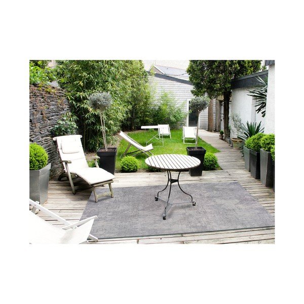 Sivi tepih pogodan za van Universal Betty Silver Marro, 80 x 150 cm-image-1