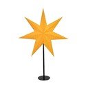 Crni/narančasti božićni svjetlosni ukras Clara – Markslöjd