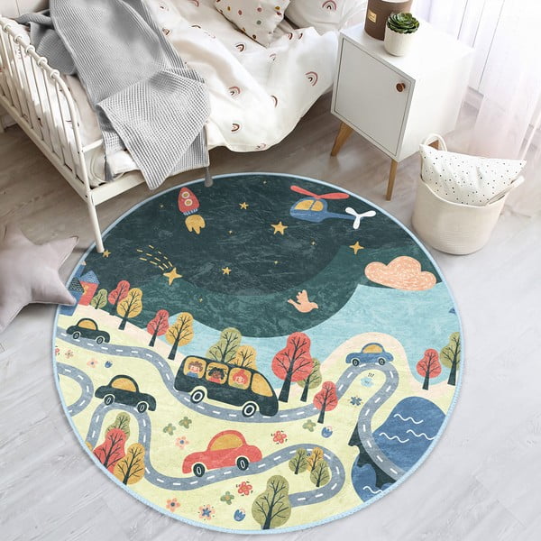 Dječji tepih ø 120 cm Comfort – Mila Home-image-1