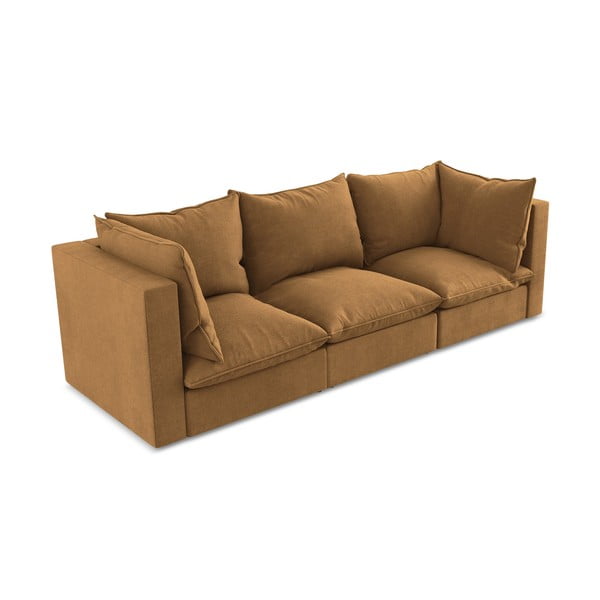 Sofa boja terakote 255 cm Manao – Makamii-image-2