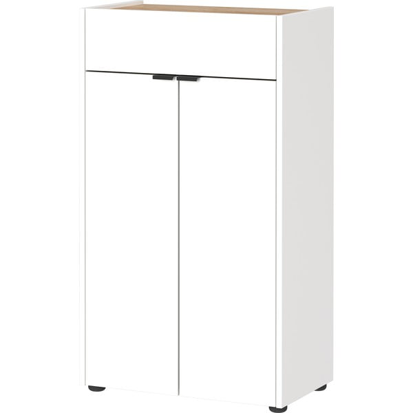 Bijeli visok kupaonski ormarić 60x98 cm Forano – Germania-image-3