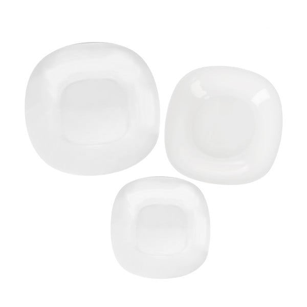 Staklen servis za jelo 18 kom LUNA – Orion