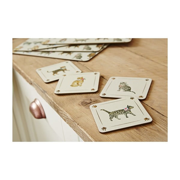 Set od 3 pamučna ručnika Cooksmart® Cats on Parade-image-2