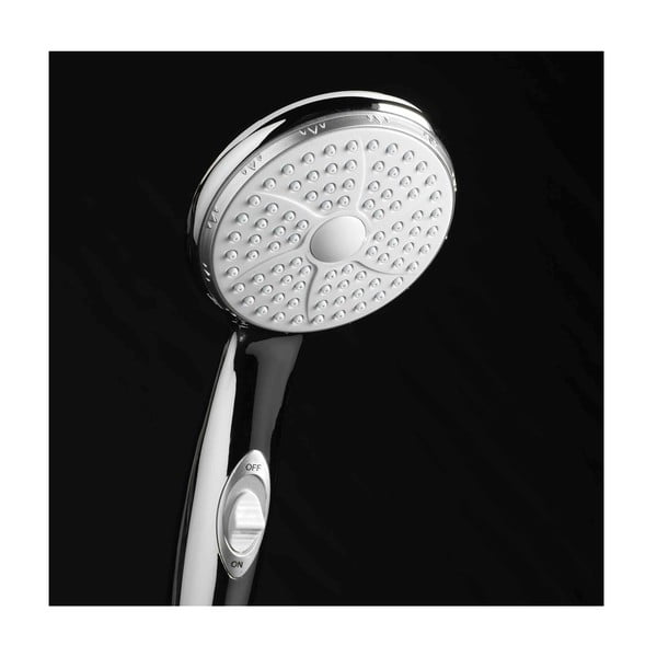 Glava za tuš s crijevom ø 10 cm Hydro – douceur d'intérieur-image-1