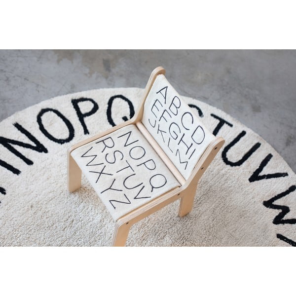 Bež/u prirodnoj boji dječja stolica ABC – Lorena Canals-image-4